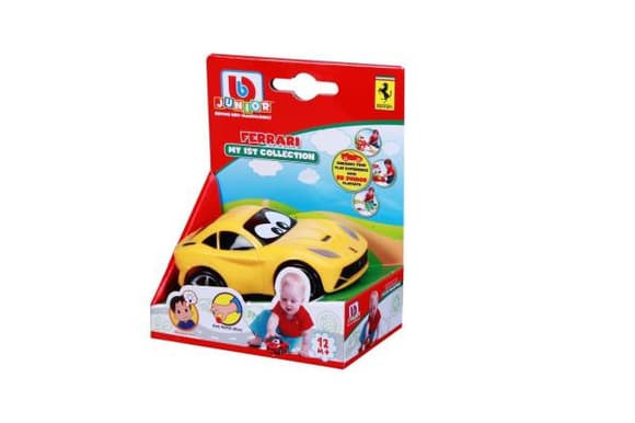 Игровая автомодель Ferrari в ассорт. 2 вида (16-85005 yellow Игровая автомодель Ferrari жёлтая)